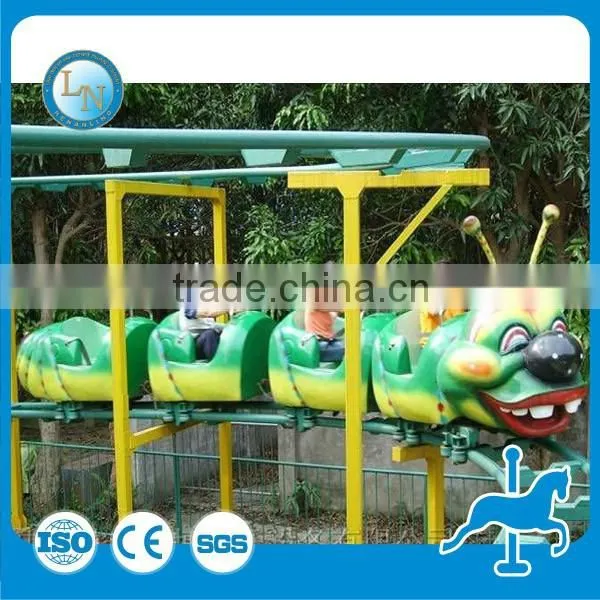 Outdoor Roller Coaster Ride !!!Amusement Park Ride Worm Roller Coaster for Kids photo-5