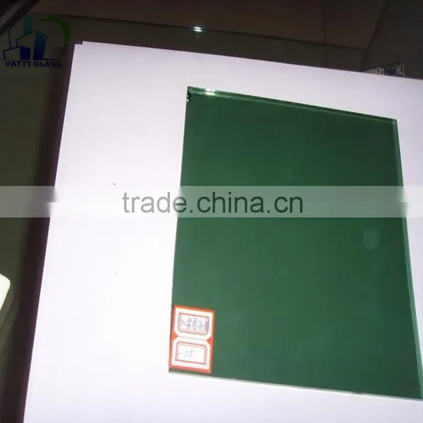 5 mm Silver Grey Color Glass of Hot Reflex Plated Film to Prevent Radiation Optical Coating Glass Processing photo-5