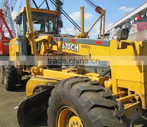 Used John Deere Motor Grader 670CH for Sale photo-5