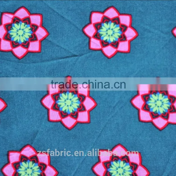 ZHENGSHENG 100% Rayon 45S/R*45S/R Printing Fabric With Hottest Pattern