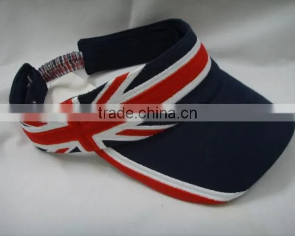 Fashion High Quality Sports Custom Cheap Cotton Sun Visor photo-2