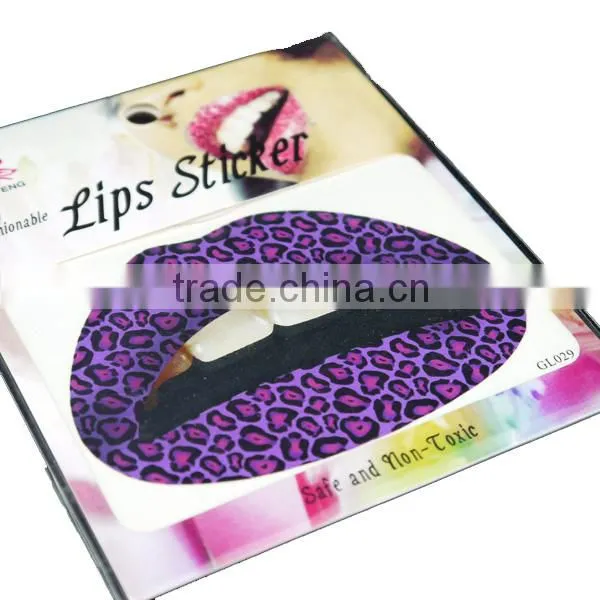 OEM Best Price Made in China Customized Country Flag Lip Stiker photo-3