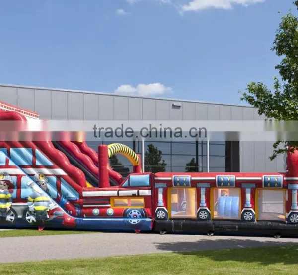 Super Large Inflatable Slide Sale, Superduty Inflatable Combi Castle With Slide for Custom Theme photo-4