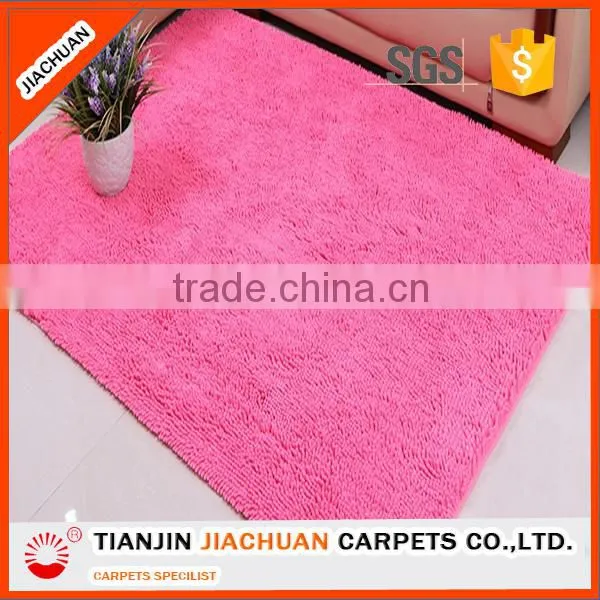 Shaggy Fluffy Polyester Chenille Carpets China photo-5