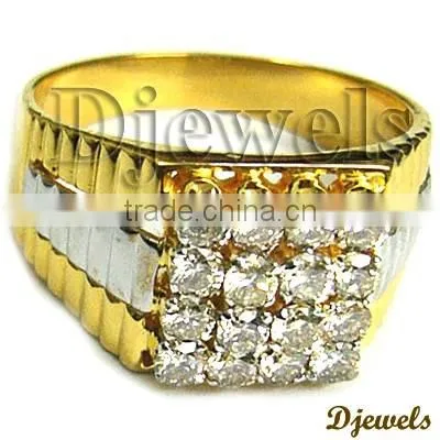 Diamond Gold Wedding Rings, Gents Diamond Rings, Diamond Jewelry photo-3
