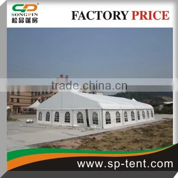 Span 20m Big White Curved Car Roof Tent in Aluminum Frame for Outdoor Car Storage and Parking photo-2