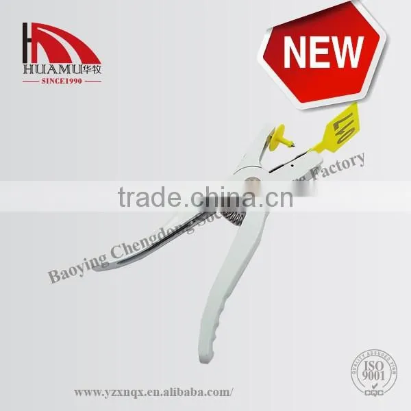 Sheep Ear Tag Plier 245 mm White Ear Tag Applier photo-2