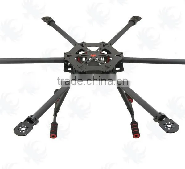 Hexa-rotor Copter Carbon Fiber Frame Foldable, FPV Hexacopter Multicopter RC Flight Model Aerial Photography photo-5