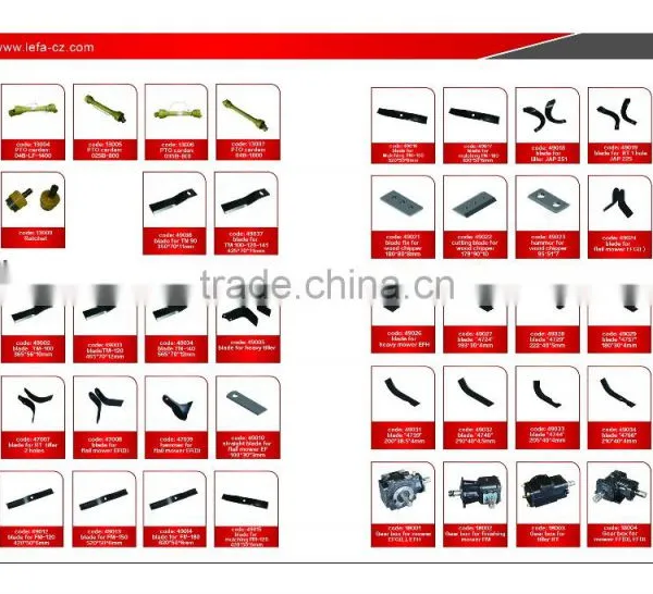 Farm Parts Cultivator Long Rotary Tiller Blades photo-2