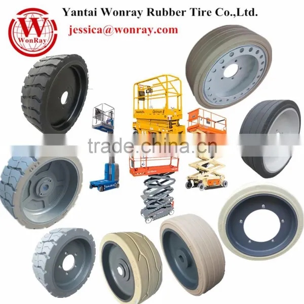 Aerial Lift Solid Tire for Aerial Work Platform Truck Big and Small Tire