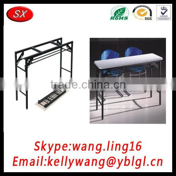 2016 New Style Office Metal Leg Office Desk Powder Coating White photo-2