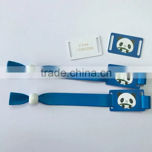 Sublimation Fabric Woven RFID Wristband photo-2