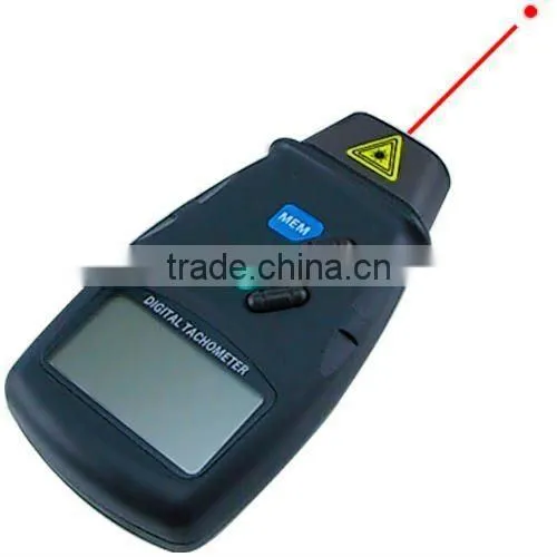 Digital LED Laser Photo Non Contact Tach Tachometer 2.5 to 99,999 RPM Rotational Speed Test Range photo-4