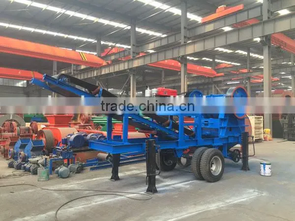 Small Mobile Stone Crushing Plant,graphite Portable Crushing Plant