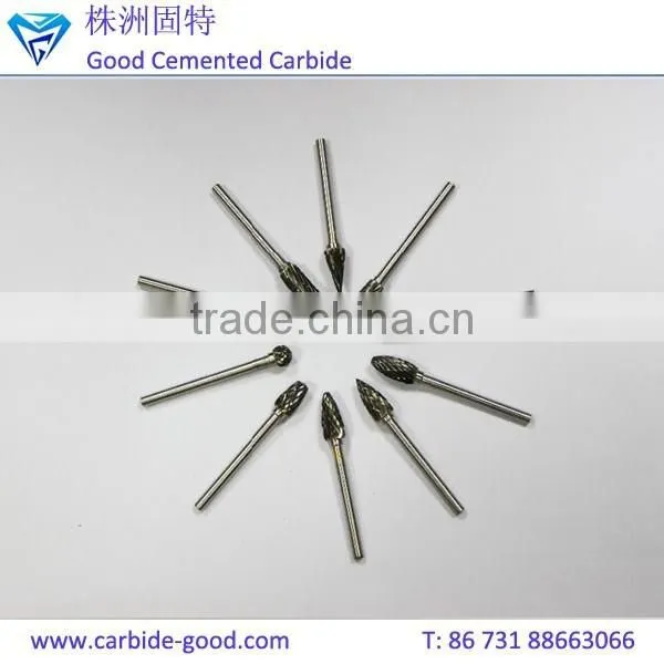 3mm Tungsten Carbide Rotary Burr Long Shank Cemented Carbide Burr Burs photo-3