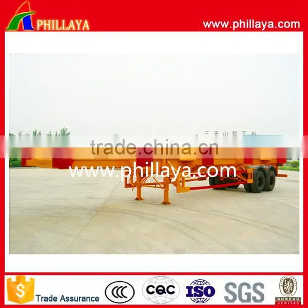2 Axle 3 Axle 4 Axle Container Transportation Skeletal 53 Feet 20 Feet 40 Feet Container Semi Trailer photo-2