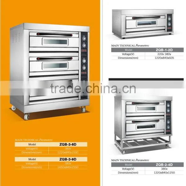 Commercial Automatic Bakery Gas Electric Bread Baking Oven/ Bakery Machinery for Bread Making/ Bread Baking Oven(ZQB-3-6G) photo-3