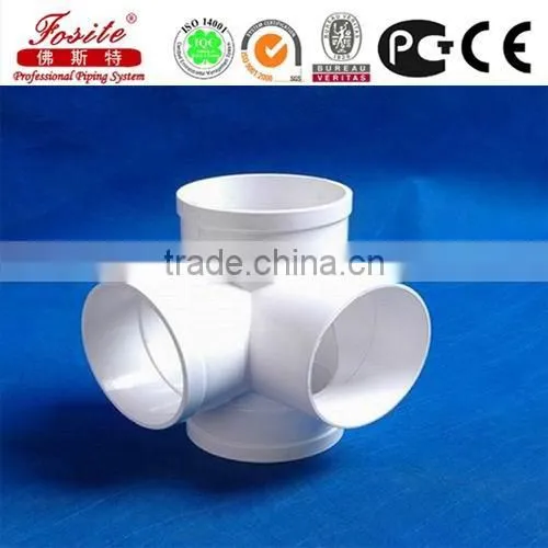 Sewer Pipe and Fittings Tee Elbow Clamp Cap Plug Union Ball Valve 20mm-110mm photo-3