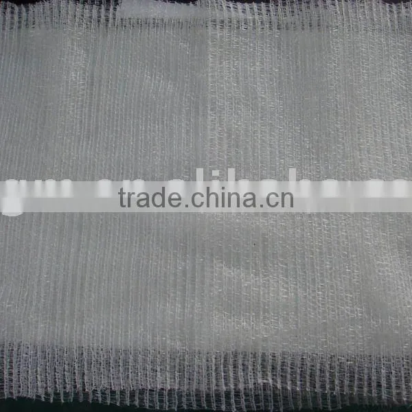 50*80cm,White PE Woven Raschel Bag, Vegetablt Fruit Mesh Bags for Packing Potato Onion Pecans Corn Ect.
