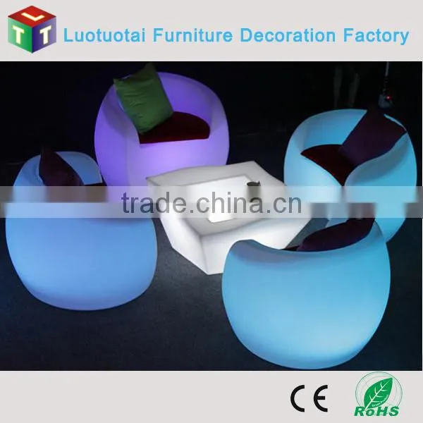 PE Illuminated Plastic Remote Control LED Bar Furniture/led Bar Chair photo-6
