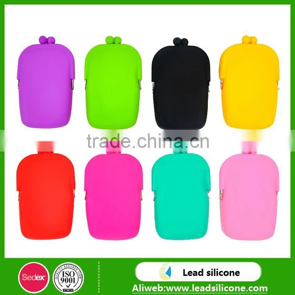 Candy Color Silicone Coin Purse, Silicone Pen Bag,Cosmetic Bags photo-5