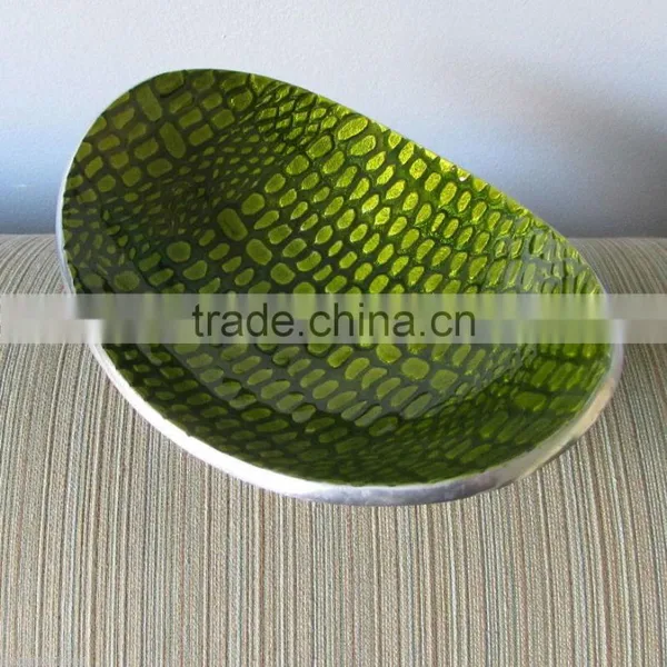 Design Enameled Fruit & Salad Bowl | Aluminum Enamel Bowl photo-3