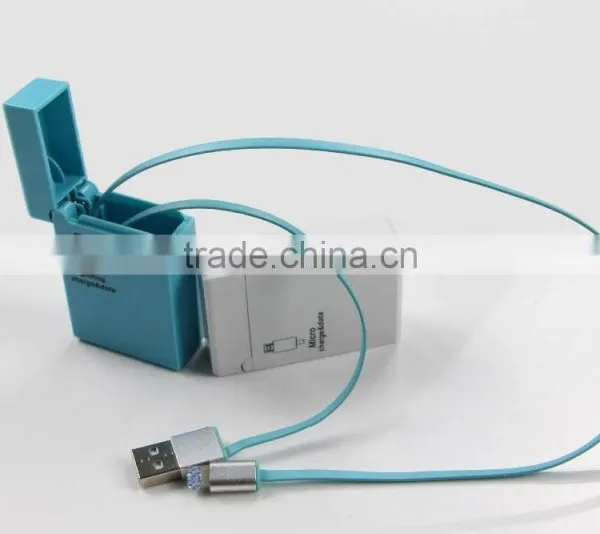 Custom Lighter Retractable USB Charger Cable,Micro USB Data/Sync Cable for Samsung,Huawei,HTC Etc photo-4
