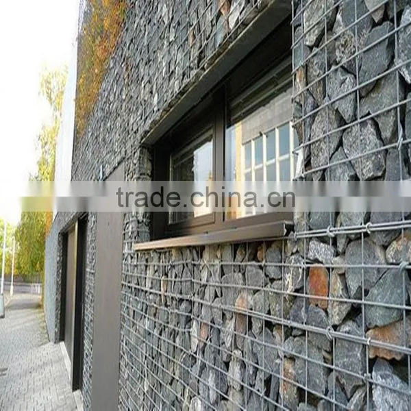 Gabion Basket Stone for Decoration Wall and Defend Flood Stone Cage Mesh photo-4