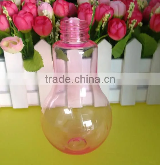 50ml 100ml Light Bulb Shaped Plastic Bottle Shaker photo-6
