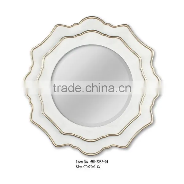 Float Shape Pink Decorative Wall Mirror MH-2282-03 photo-2