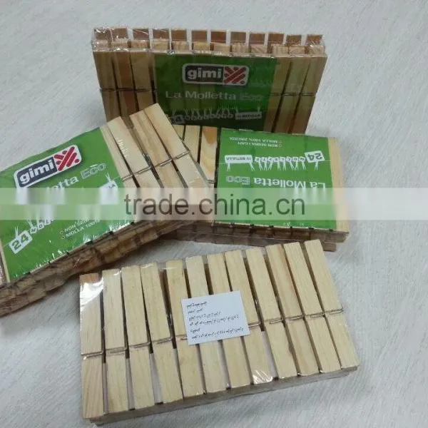 on Sales Pine Wooden Clothes Peg