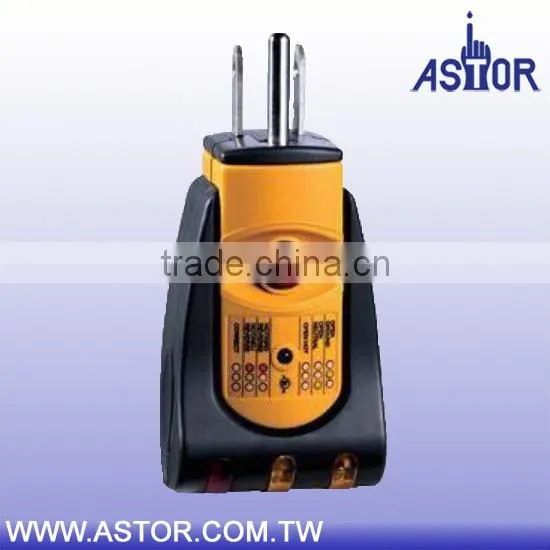 GFCI Neon Light Indicator Pocket Voltage Receptacle Tester