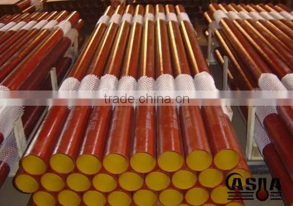 DN40-300 Red Epoxy Coated Drainage EN877 Grey Cast Iron Pipes SML photo-2