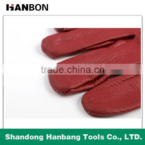 Professional Welding Goves With High Quality of 11'' and 18'' Yellow Color photo-4