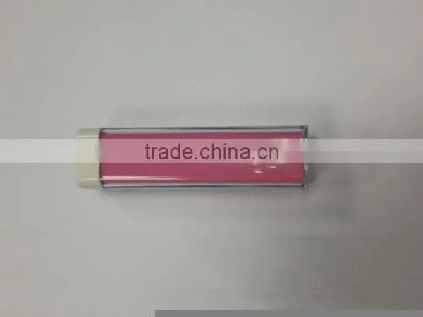 Mini 2600mAh Lipstick Power Bank Lip Gloss External Backup Battery Power Bank For Phone photo-5