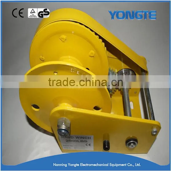 1200lbs 1800lbs 2600lbs Manual Hand Winch With Brake photo-4