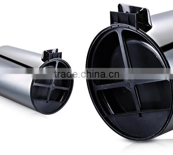 Home Used Indoor Metal Waste Bin With Swing Cover photo-5