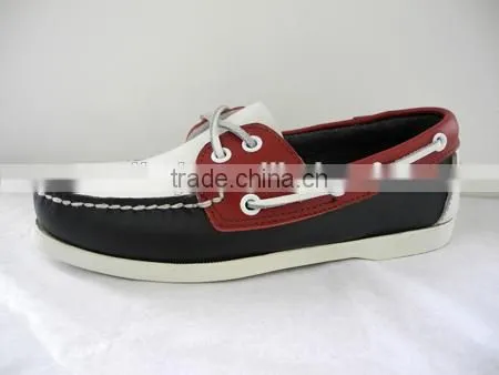 Handsewn Blucher Moccasin Construction Boat Shoes photo-2