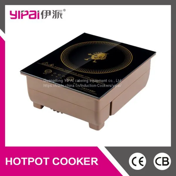 Commercial Use Induciton Stove Hotel Kitchen Cooktop Square Hotpot Induction Cooker With Wire Control photo-2