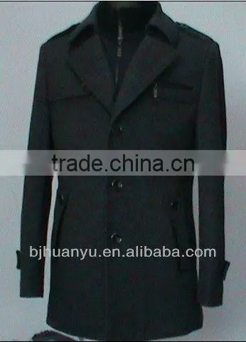 Man Medium-length Style Waterproof Jacket photo-5