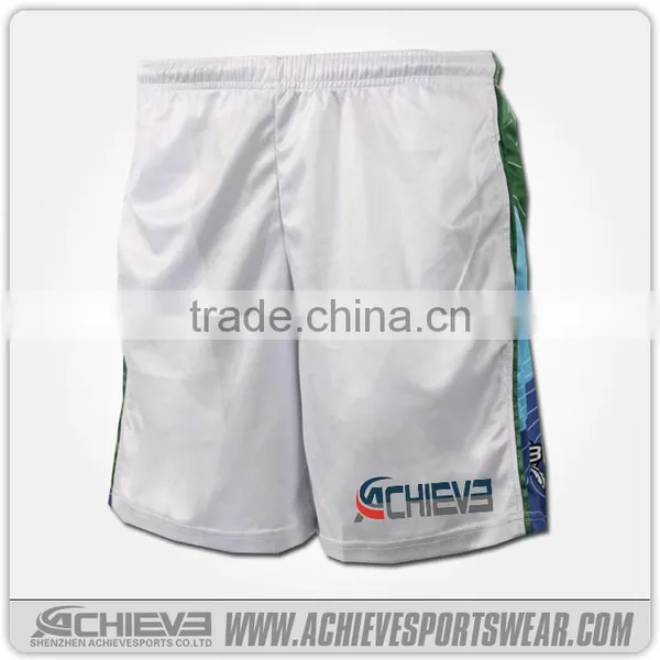 Mens wear 2016 custom shorts sublimation training shorts