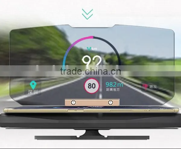 Wireless Charging Car HUD (or Vehicular HUD Heads up Display + Mobile Wireless Charging Base) photo-4