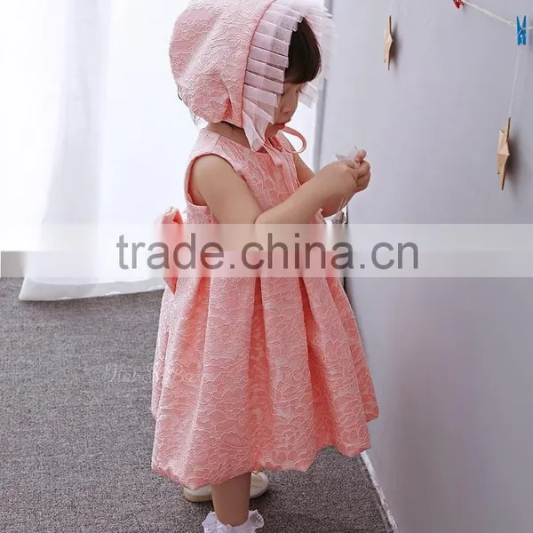 2017 New Arrival Baby Clothes Wholesale Hot Sale Cotton Cheap Children's Boutique Fashion 3-5 Year Old Baby Girl Party Dress photo-4