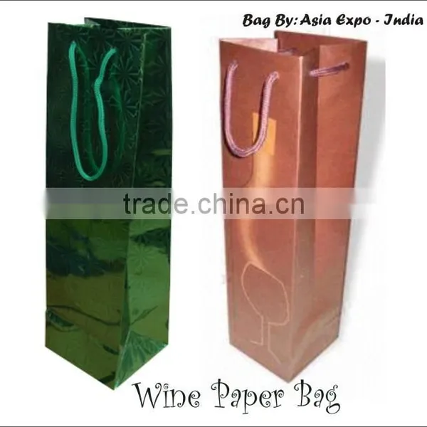 Paper Bags Design Logo and Matte Finish With Rope Handles photo-3