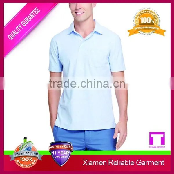 100% Cotton New Design Simple Short Sleeve Dry Fit Polo Shirt photo-6