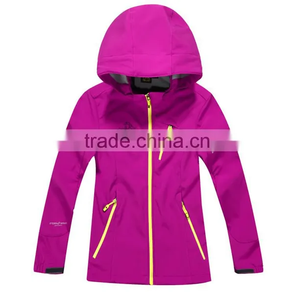 High Performance Breathable And Waterproof Children Winter Softshell Jacket photo-2