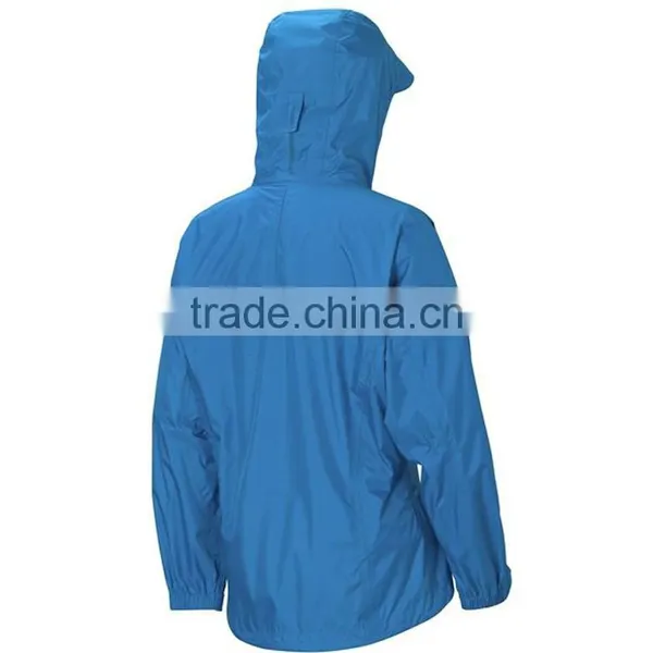 Oem Supplier Windbreaker 100% Polyester Soft Shell Jacket With Fixed Hood photo-4
