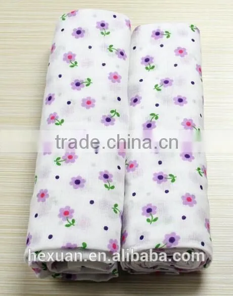 Many Designs You Can Choose ,Soft Wholesale Modern Design Baby Muslin Swaddle Blanket photo-4