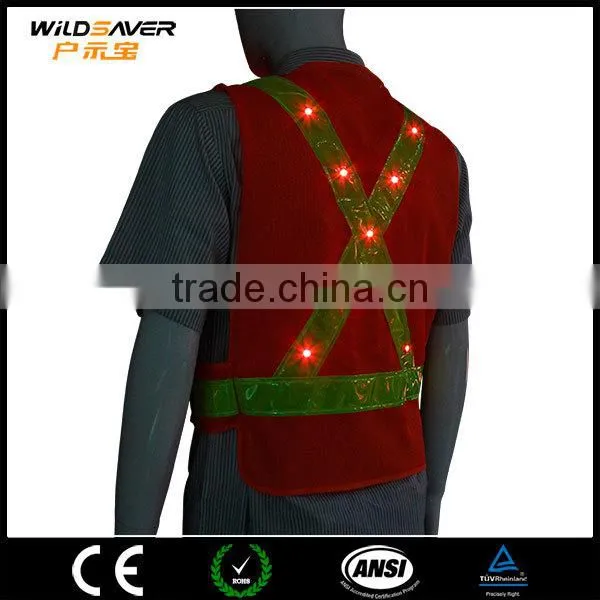 Hi Vis Led Fluorescent Clothing/child Safety Vest photo-3