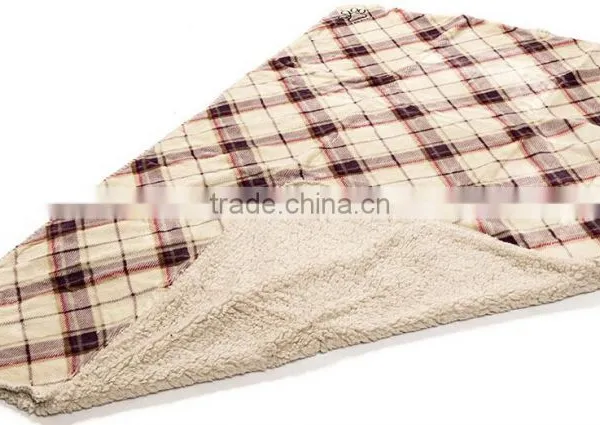 Reversible Micro Fur Pet Dog Bed Blanket Throw photo-2